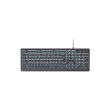 Trust Primo Beleuchtete tastiera Casa/ufficio USB QWERTY Italiano Nero