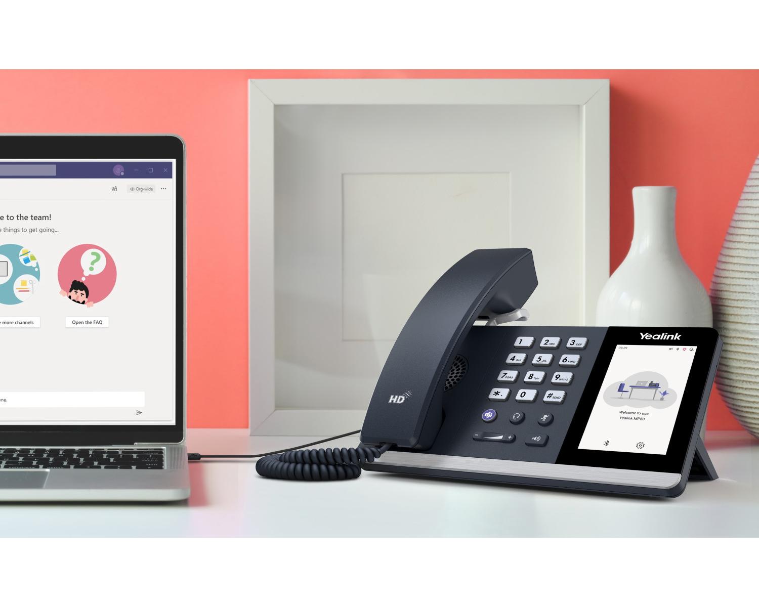 Yealink MP50 Telefono per Microsoft Teams con Usb Grigio