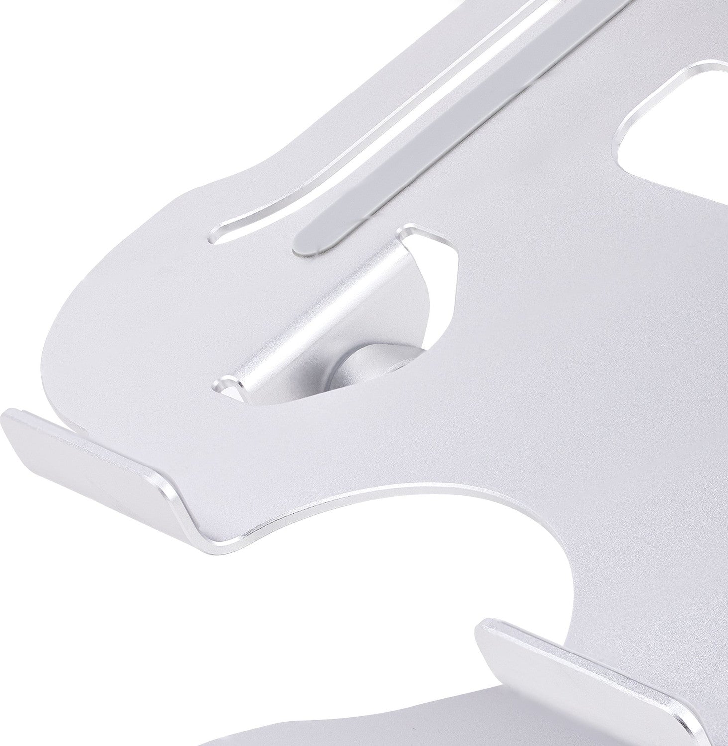 StarTech ADJ-LAPTOP-RISER Supporto Stand da Scrivania per Laptop Notebook Argento