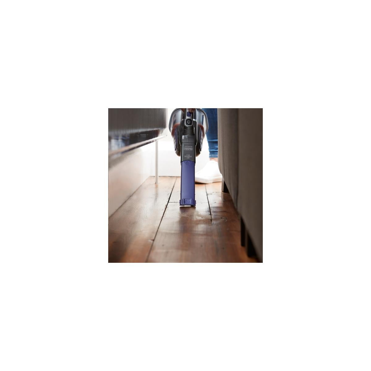 Black E Decker BHHV520BFP Aspiratore Portatile Senza Sacchetto Nero Viola