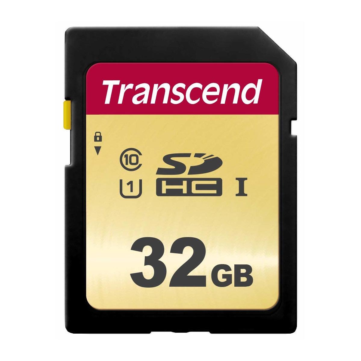 Transcend 32GB, UHS-I, SDHC Classe 10