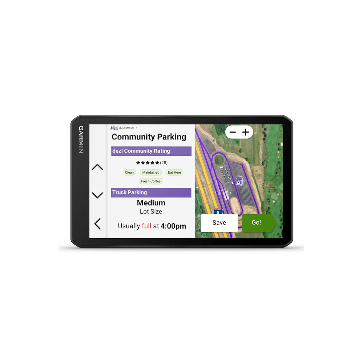 Garmin dēzl LGV720 navigatore Fisso 17,6 cm (6.95 pollici) TFT Touch screen 242 g Nero