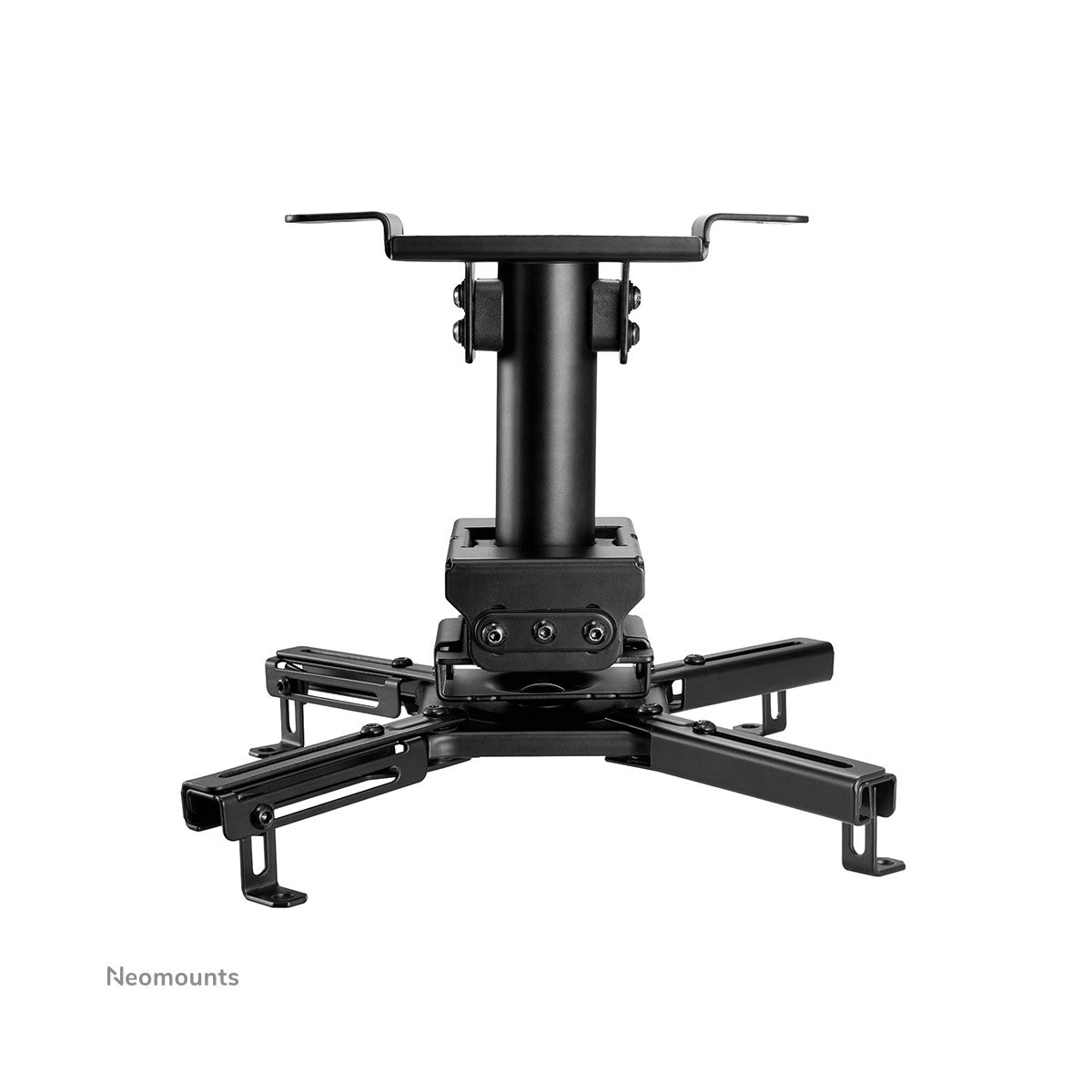 Neomounts CL25-530BL1 Supporto a soffitto beamer - alt. 25,5 cm - montaggio facile - mobilità completa