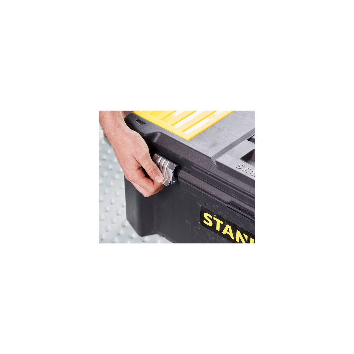 Black Decker STST82976-1 Cassetta degli attrezzi Nero, Giallo