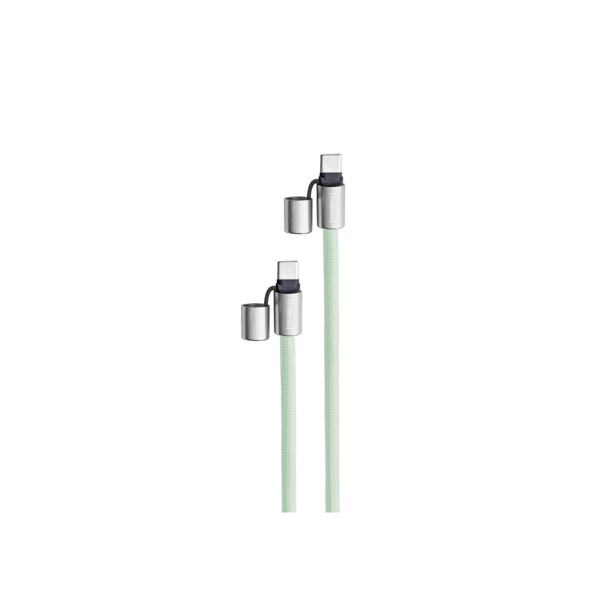 Intenso Handykette als Lade- Datenkabel USB-C bis 1,65m grün cavo USB USB C Verde