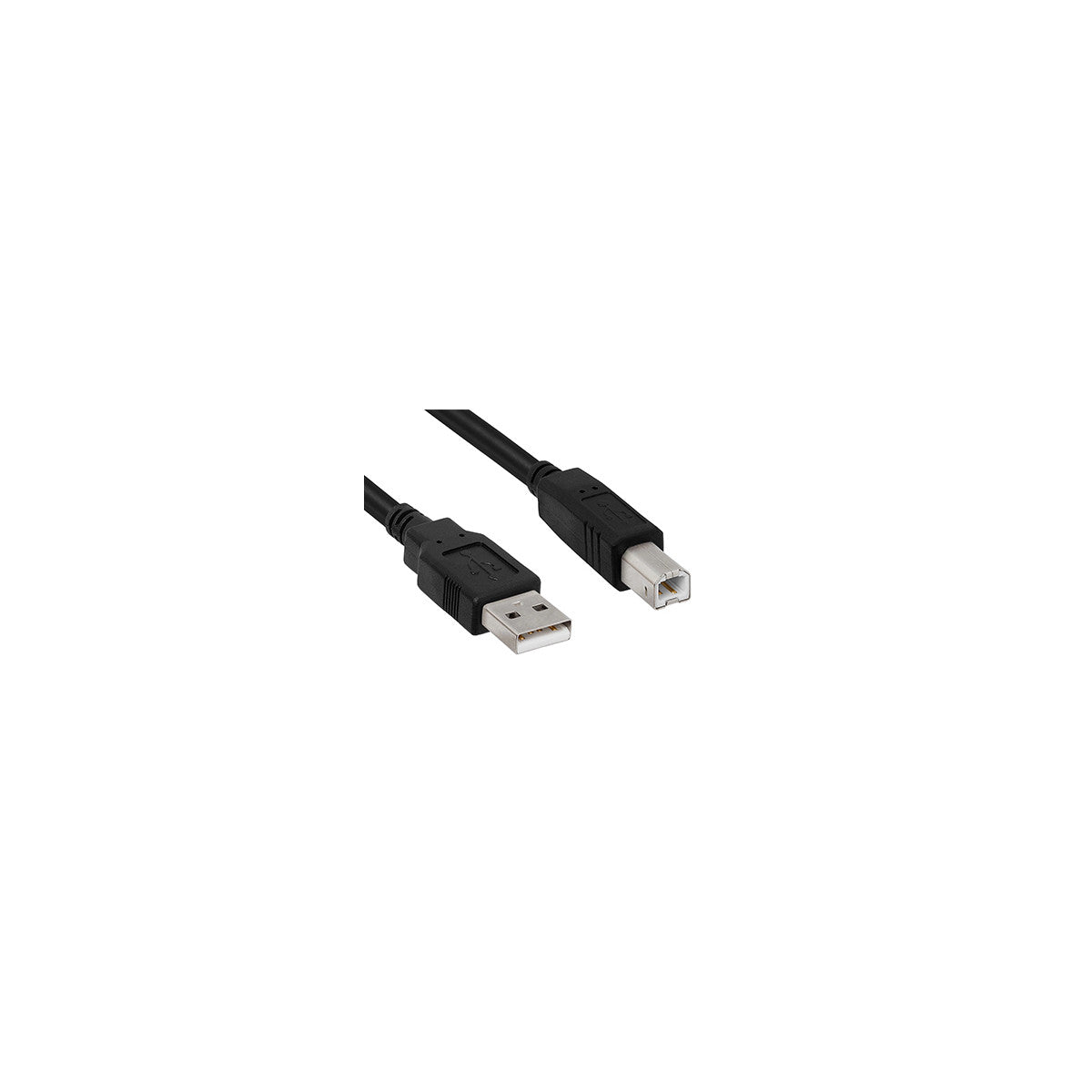 Hamlet XCU2AM-BM18 cavo USB USB 2.0 1,8 m USB A USB B Nero