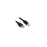 Hamlet XCU2AM-BM18 cavo USB USB 2.0 1,8 m USB A USB B Nero