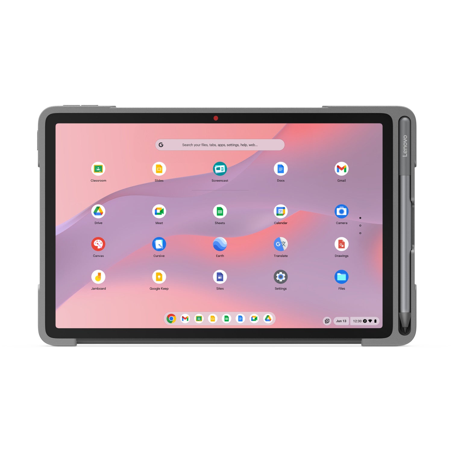 Lenovo Chromebook Duet EDU G2 MediaTek Kompanio 64 GB 27,8 cm (10.9 pollici) 8 GB Wi-Fi 6 (802.11ax) ChromeOS Grigio