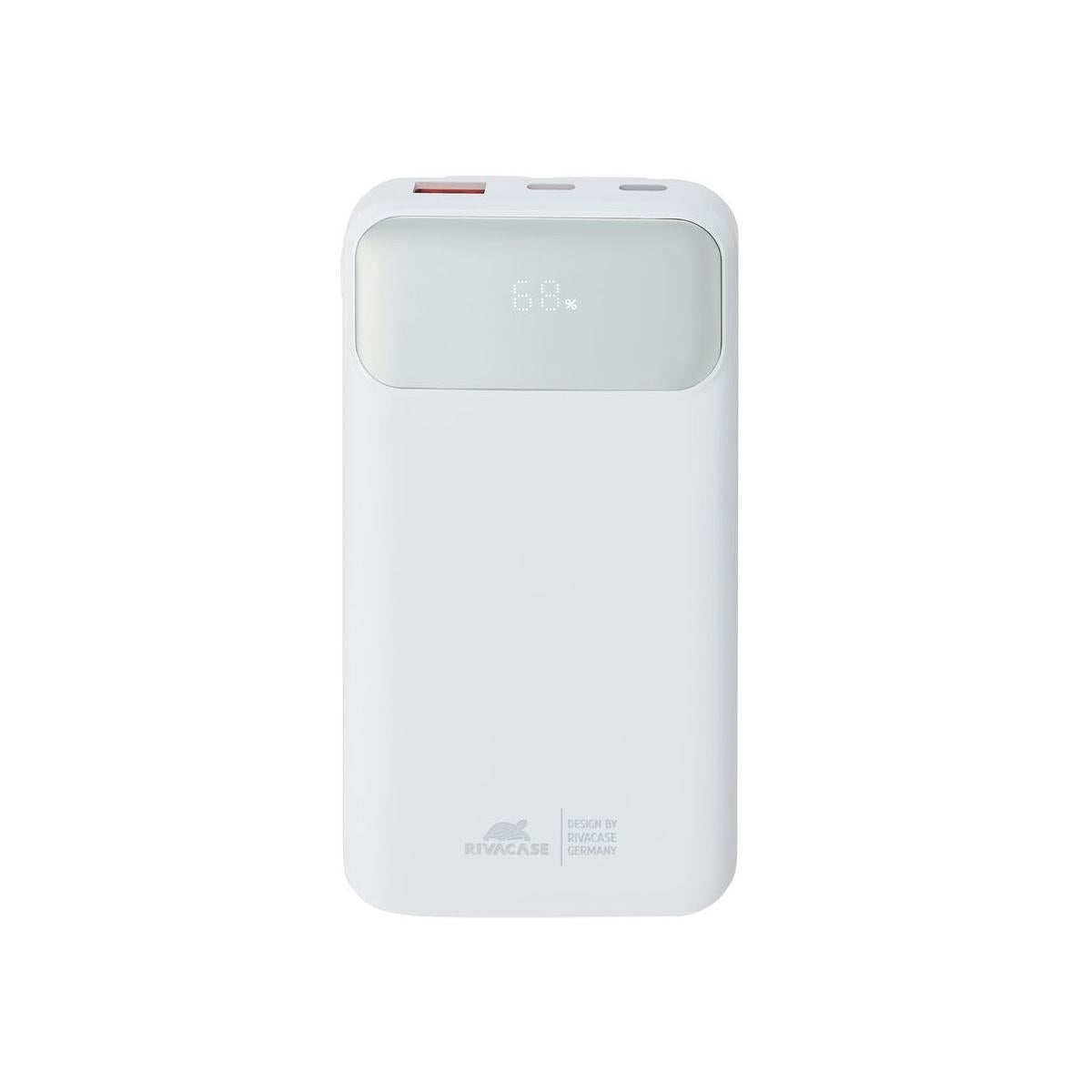 Rivacase VA2211WH batteria portatile Polimeri di litio (LiPo) 10000 mAh Bianco