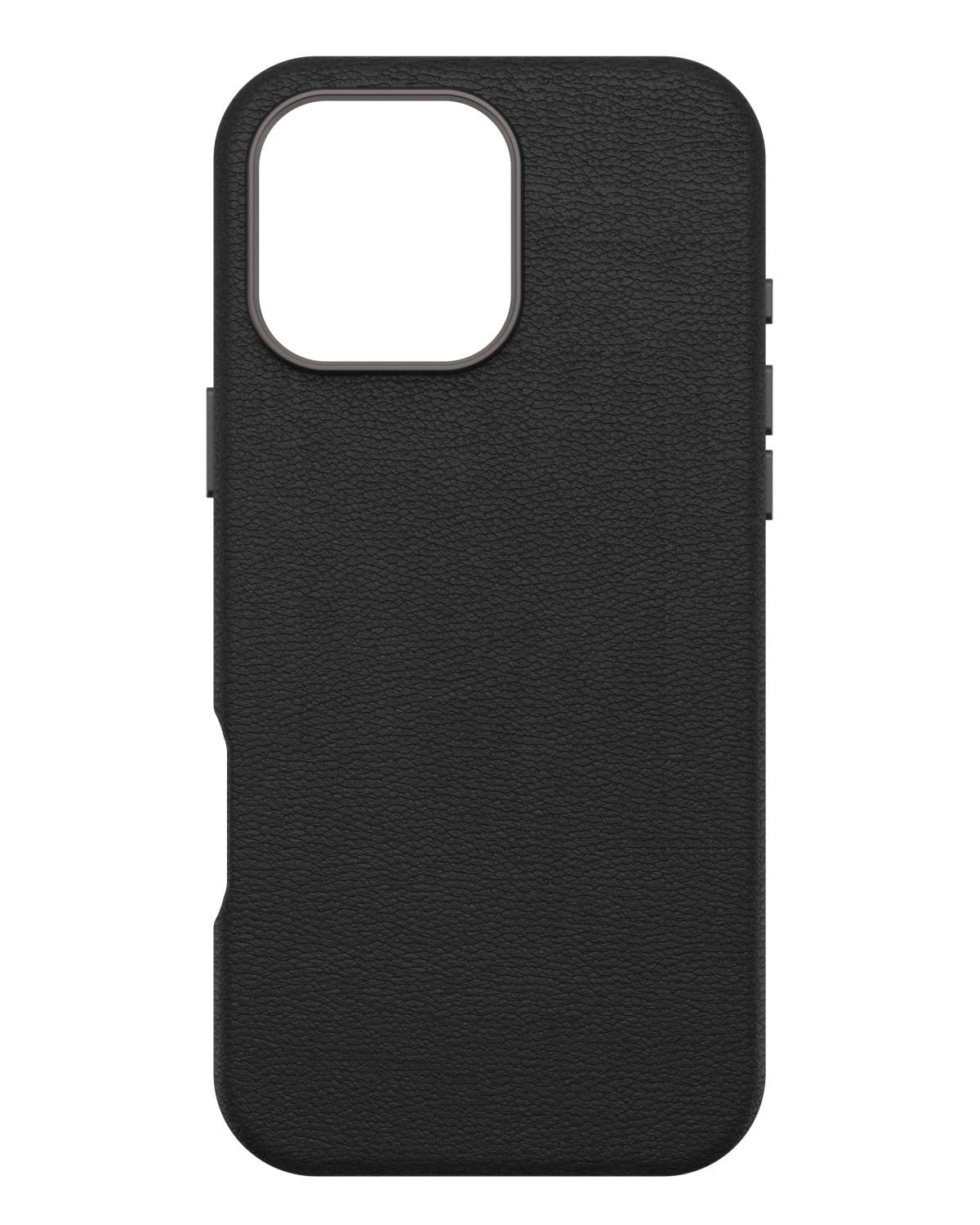 OtterBox Symmetry Series Cactus Leather per MagSafe per iPhone 16 Pro Max Noir Ash custodia