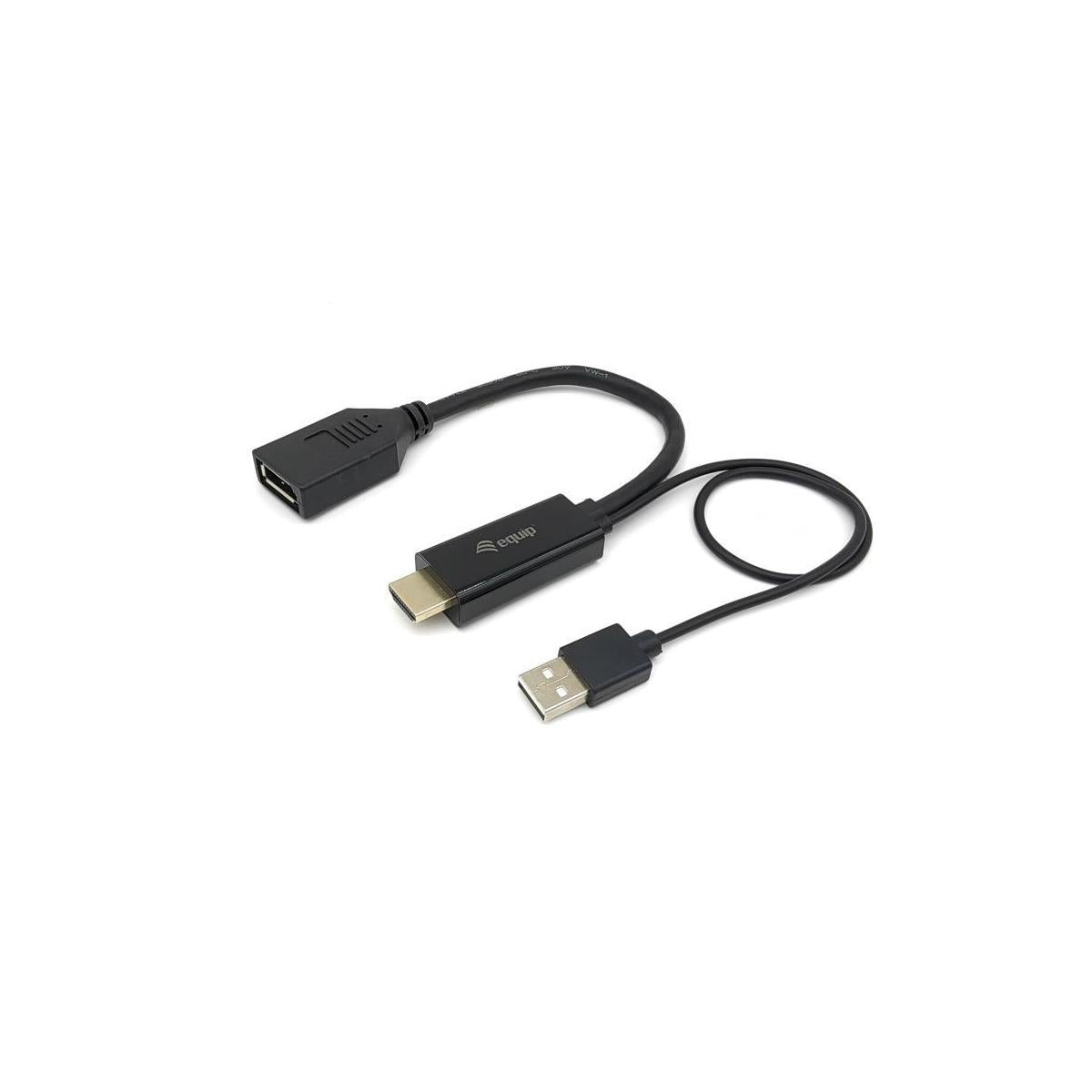 Equip 119039 cavo e adattatore video 0,15 m HDMI tipo A (Standard) DisplayPort Nero