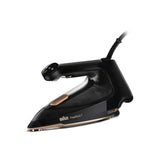 Braun FI 7276 BK FreeStyle 7 Ferro a vapore Nero, Oro
