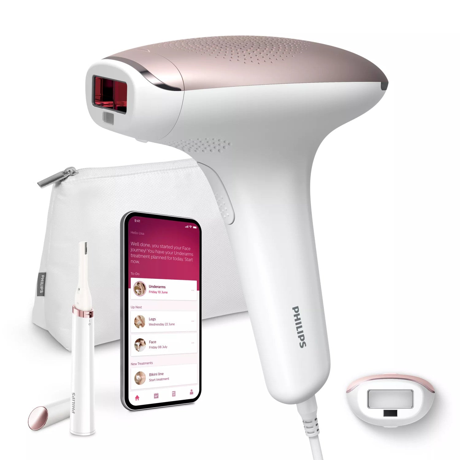 Philips Lumea Advanced Epilatore a Luce Pulsata Lumea bianco BRI920/00 Venduto come Grado A 8720689016780