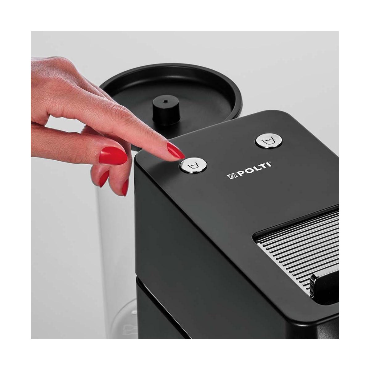 Polti PCEU0128 Macchina per Caffè a capsule 0. 85 L Nera
