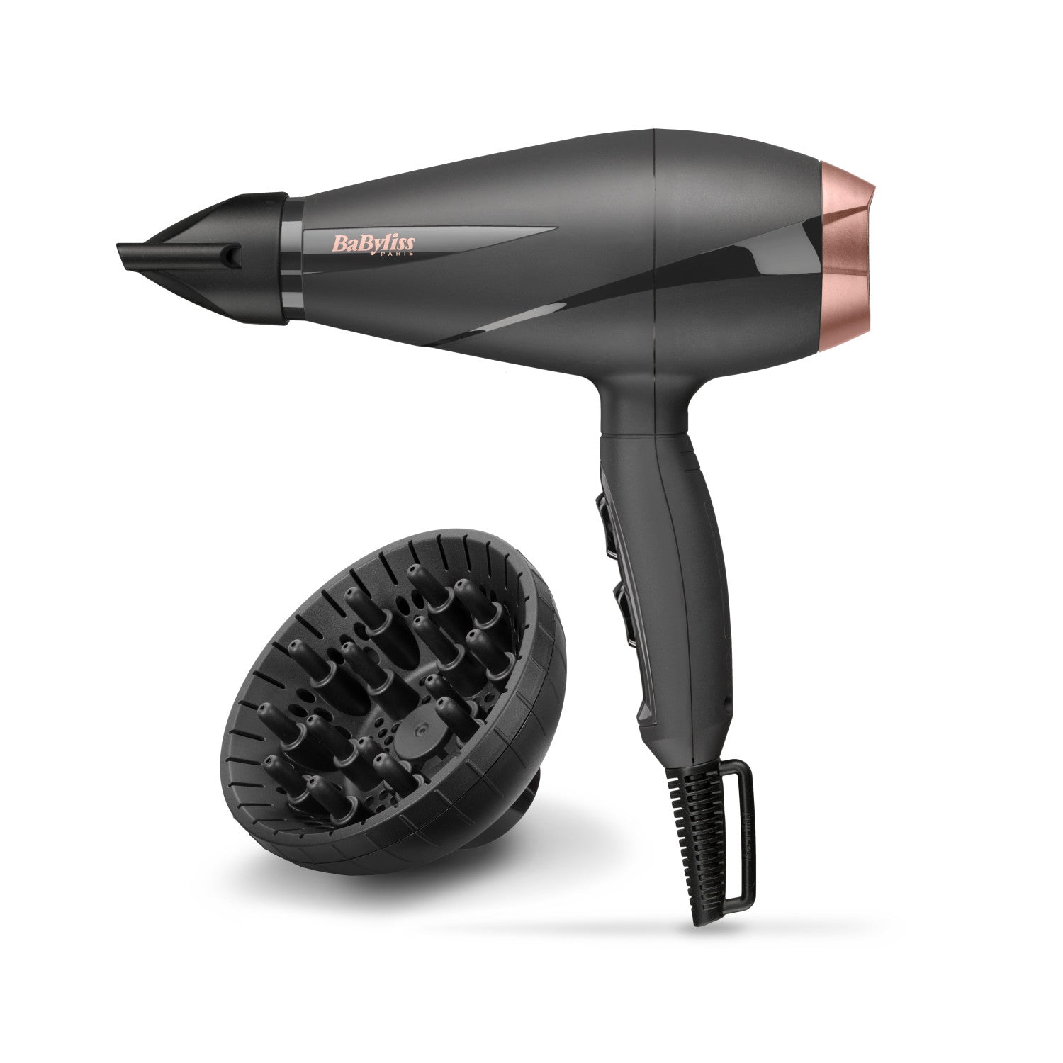 BaByliss Smooth Pro 2100 Asciugacapelli 2100 W Nero Oro Rosa