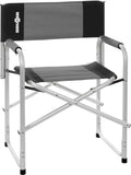 Brunner Sedia Regista Bravura 0404190N.C20 Pieghevole Alluminio Nero/Grigio