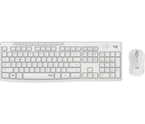 Logitech MK295 Kit Mouse e Tastiera Wireless Tecnologia Silent Touch Bianco