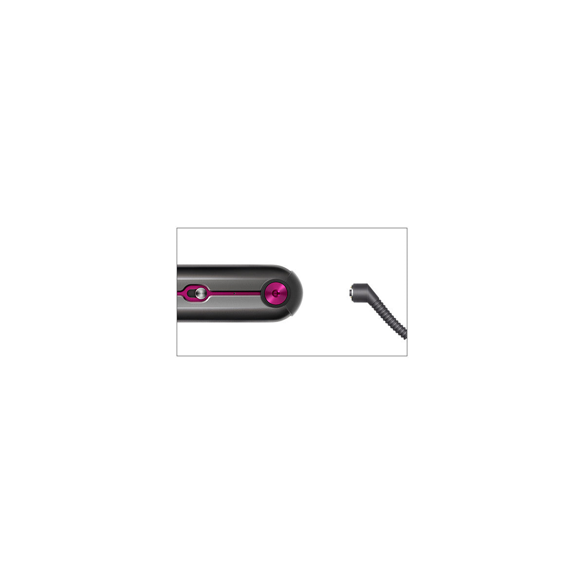 Dyson Corrale Piastra per capelli Caldo Nero, Fucsia, Nichel 200 W 4,34 m Venduto come Grado B 5025155046289