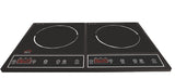 DCG Eltronic EKP2431 piano cottura Nero Da incasso Piano cottura a induzione 2 Fornelli