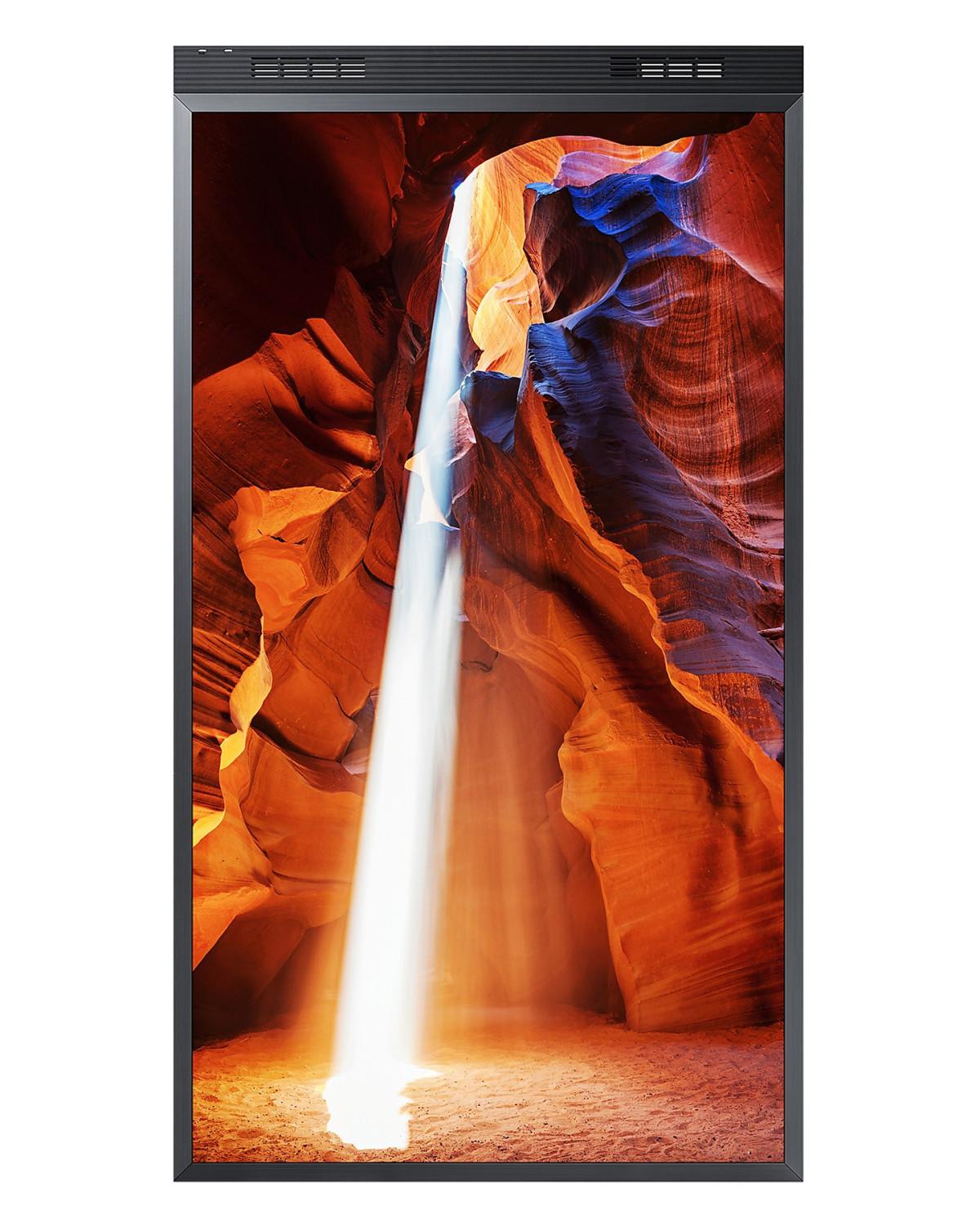 Samsung OM55N-DS Pannello piatto per segnaletica digitale 139,7 cm (55") LCD Wi-Fi 3000 cd/m² Full HD Nero Processore integrato Tizen 5.0