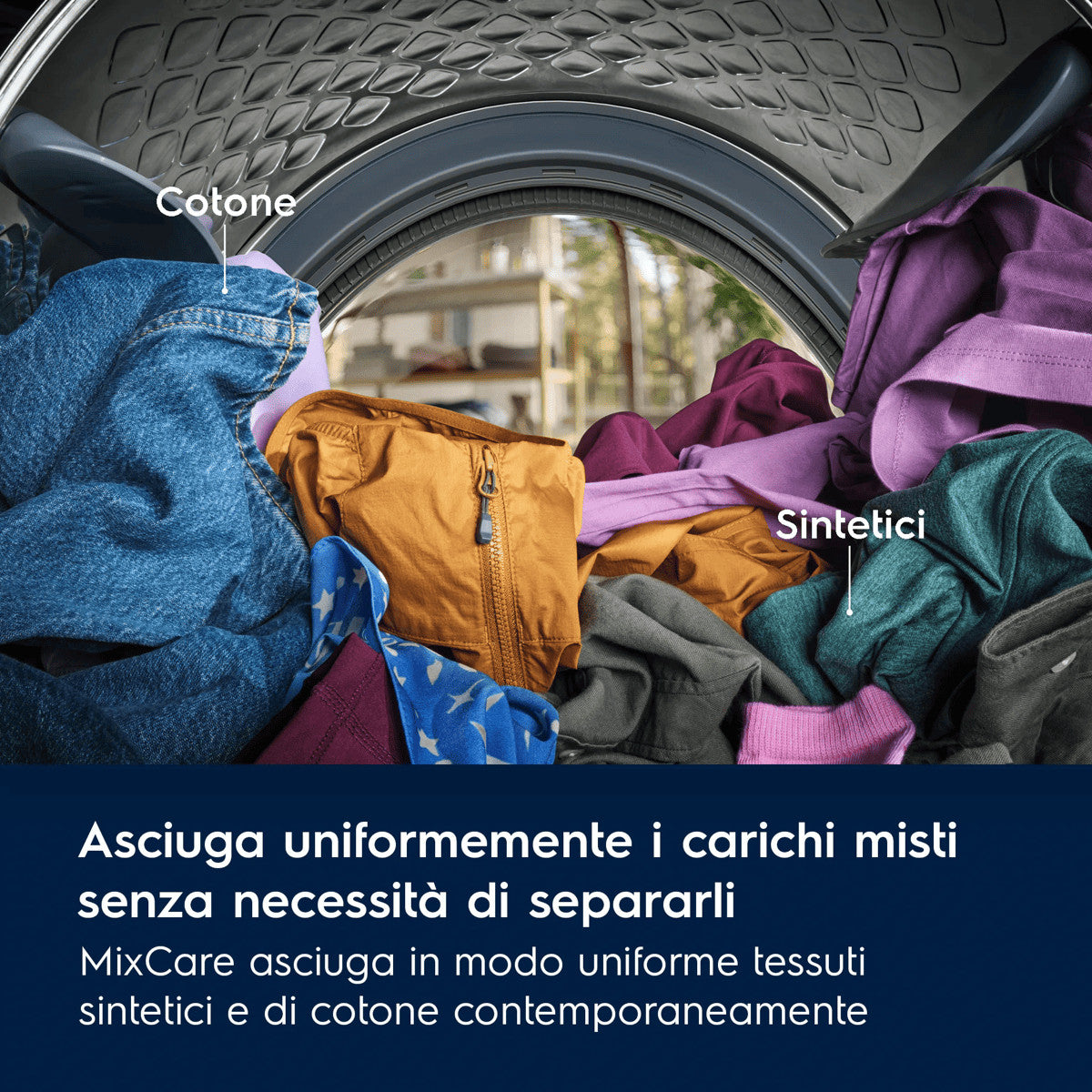 Electrolux EW7H4E10BY asciugatrice Libera installazione Caricamento frontale 10 kg Bianco