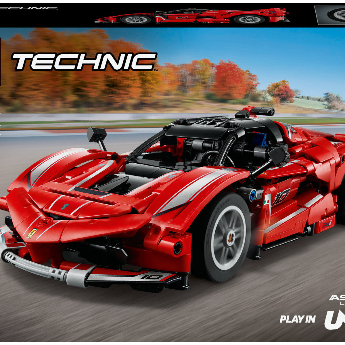 LEGO Technic Ferrari FXX K 42212 Set da Costruzione 897 Pezzi per Bambini 10