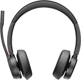 Auricolare POLY 77Y98AA Voyager 4320 Microsoft Teams Certified USB-A Headset BT700 dongle Con cavo e senza cavo Ufficio USB tipo A Bluetooth Nero