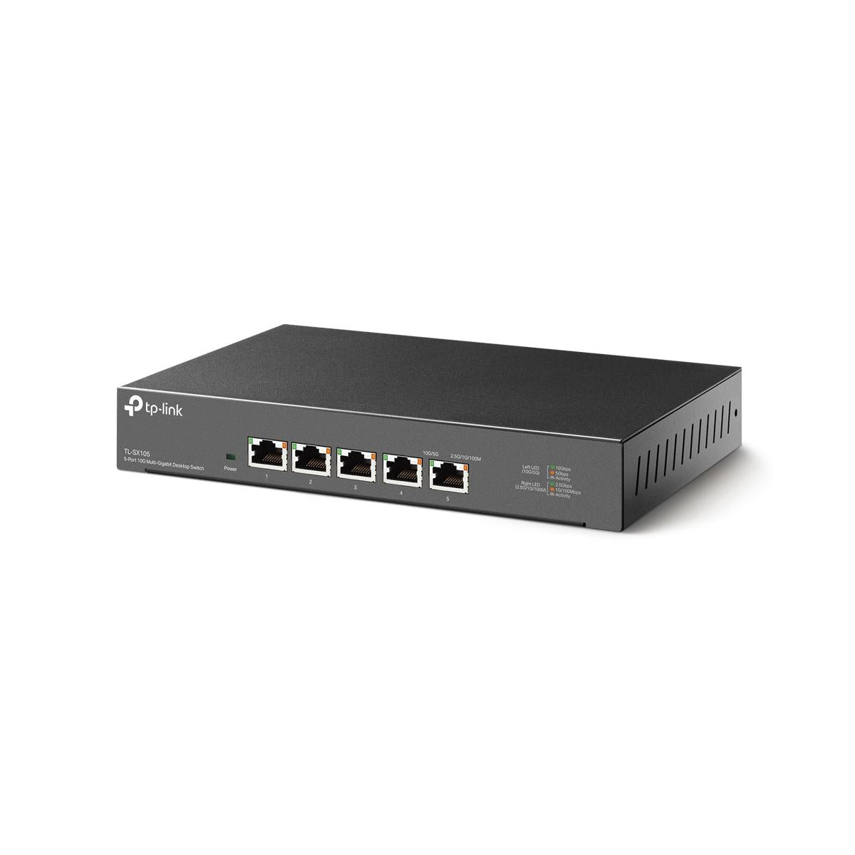 TP-Link TL-SX105 switch di rete Non gestito 10G Ethernet (100/1000/10000) Nero
