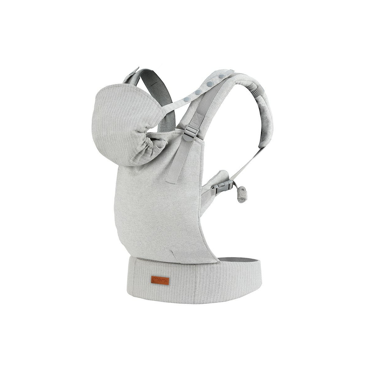 MoMi NOSI00003 portabebè Zaino portabebè Grigio
