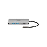 D-Link DUB-M810 replicatore di porte e docking station per laptop Cablato USB 3.2 Gen 1 (3.1 Gen 1) Type-C Argento