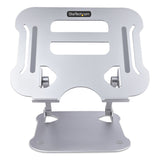 StarTech ADJ-LAPTOP-RISER Supporto Stand da Scrivania per Laptop Notebook Argento
