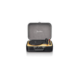 Lenco TT-116BK Giradischi a Valigetta Retro con Altoparlanti Integrati e Bluetooth 5.0 - Nero