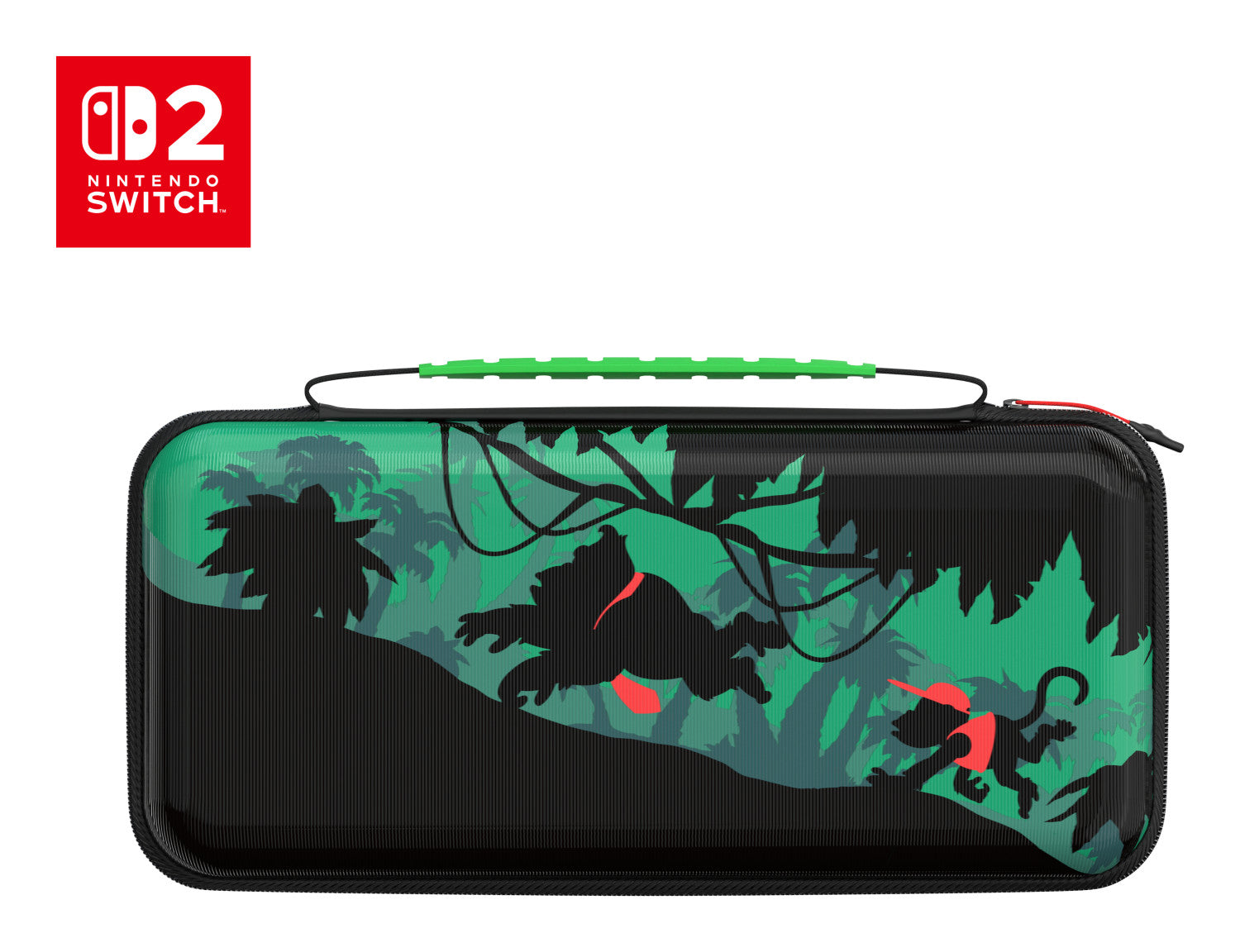 Turtle Beach TBA-8202-55 custodia per console portatile Valigia da viaggio Nintendo EVA (Acetato del vinile dell'etilene), Poliestere, Poliuretano termoplastico (TPU) Nero, Verde