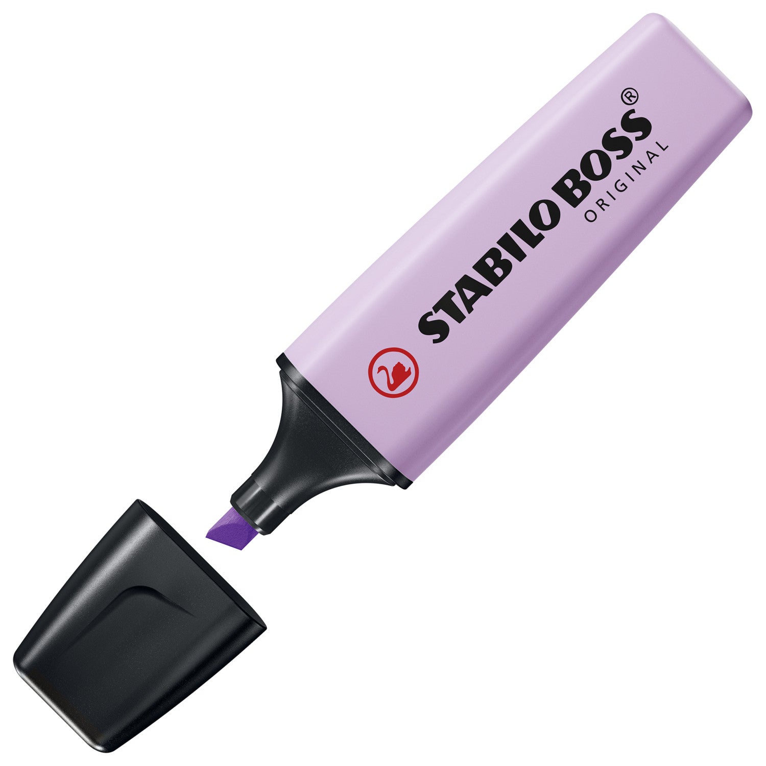 STABILO Boss Original Pastel evidenziatore 4 pz Punta smussata Lillà, Menta, Rosa, Turchese