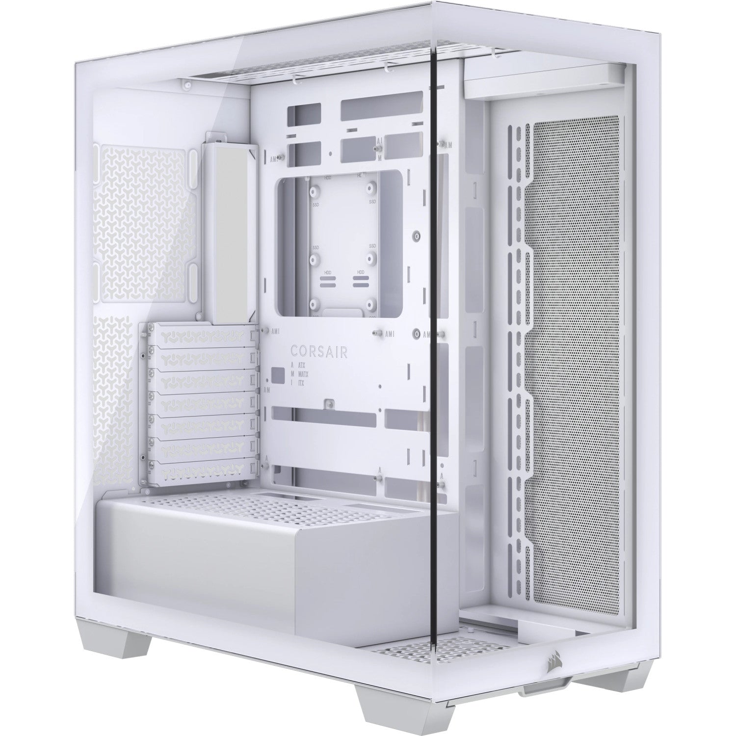 Corsair 3500X Midi Tower Bianco Case per PC