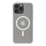 Belkin BLKMSA011BTCL Custodia Protettiva Magnetica e Antimicrobica per Iphone 14 Pro Max Comp con Ip 14 Pro Max A2894 A2651 Trasparente