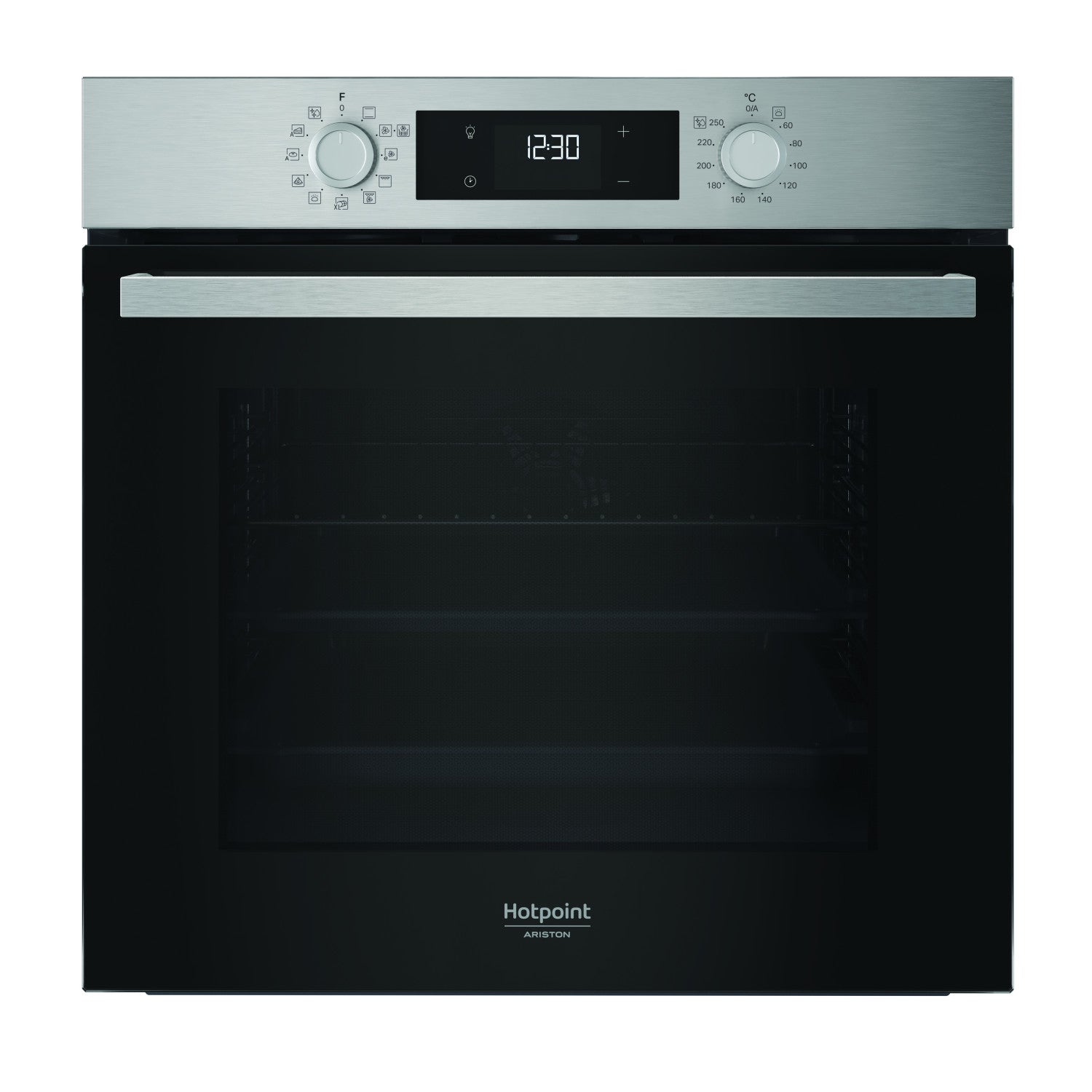 Hotpoint Ariston HAO3 K58H X forno 71 L Nero, Acciaio inox