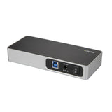 StarTech.com HB30C5A2CSC hub di interfaccia USB 3.2 Gen 1 (3.1 Gen 1) Type-B 5000 Mbit/s Nero, Argento