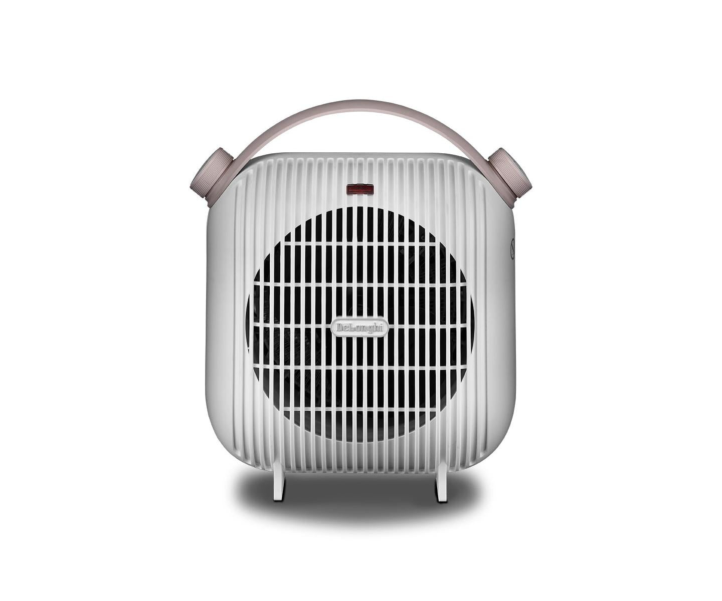 De Longhi Termoventilatore da tavolo a 2 potenze HFS30B24.W Bianco