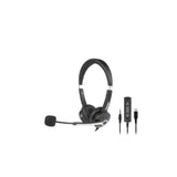 Hamlet Cuffia Professionale Biaurale Con Microfono HHEADM-UJX USB-A USB-C Jack 3.5 Mm