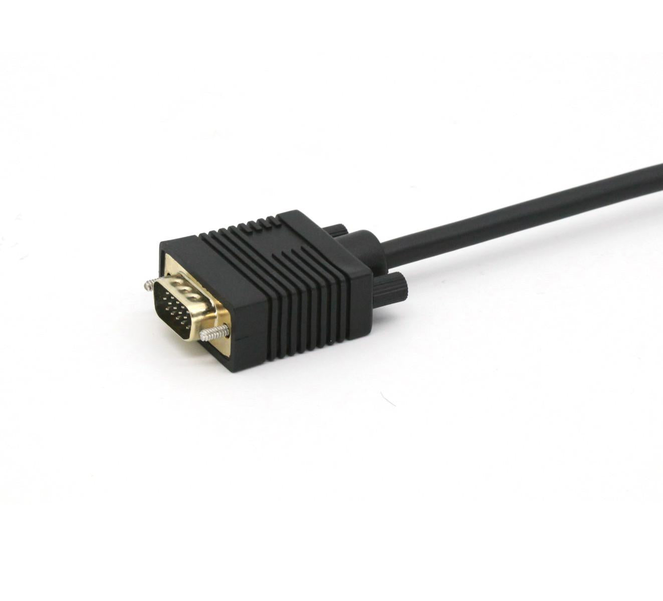 Equip 119338 cavo e adattatore video 2 m VGA (D-Sub) DisplayPort Nero