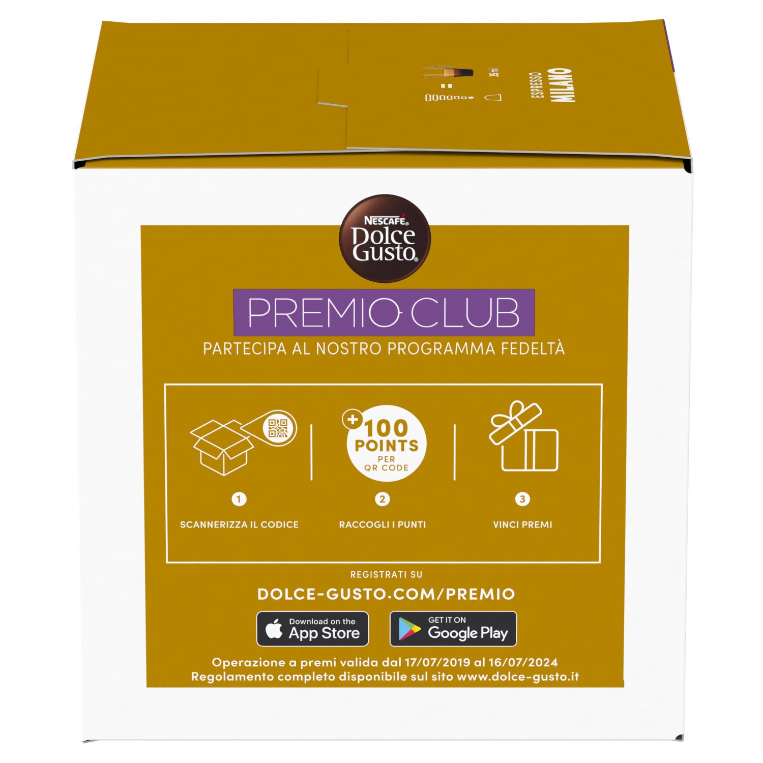 Nescafé Dolce Gusto Caffè Espresso Milano 16 Capsule
