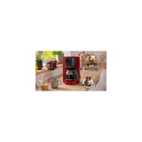 Bosch TKA3M134 Macchina per Caffe' con Filtro 1,25 L Rosso