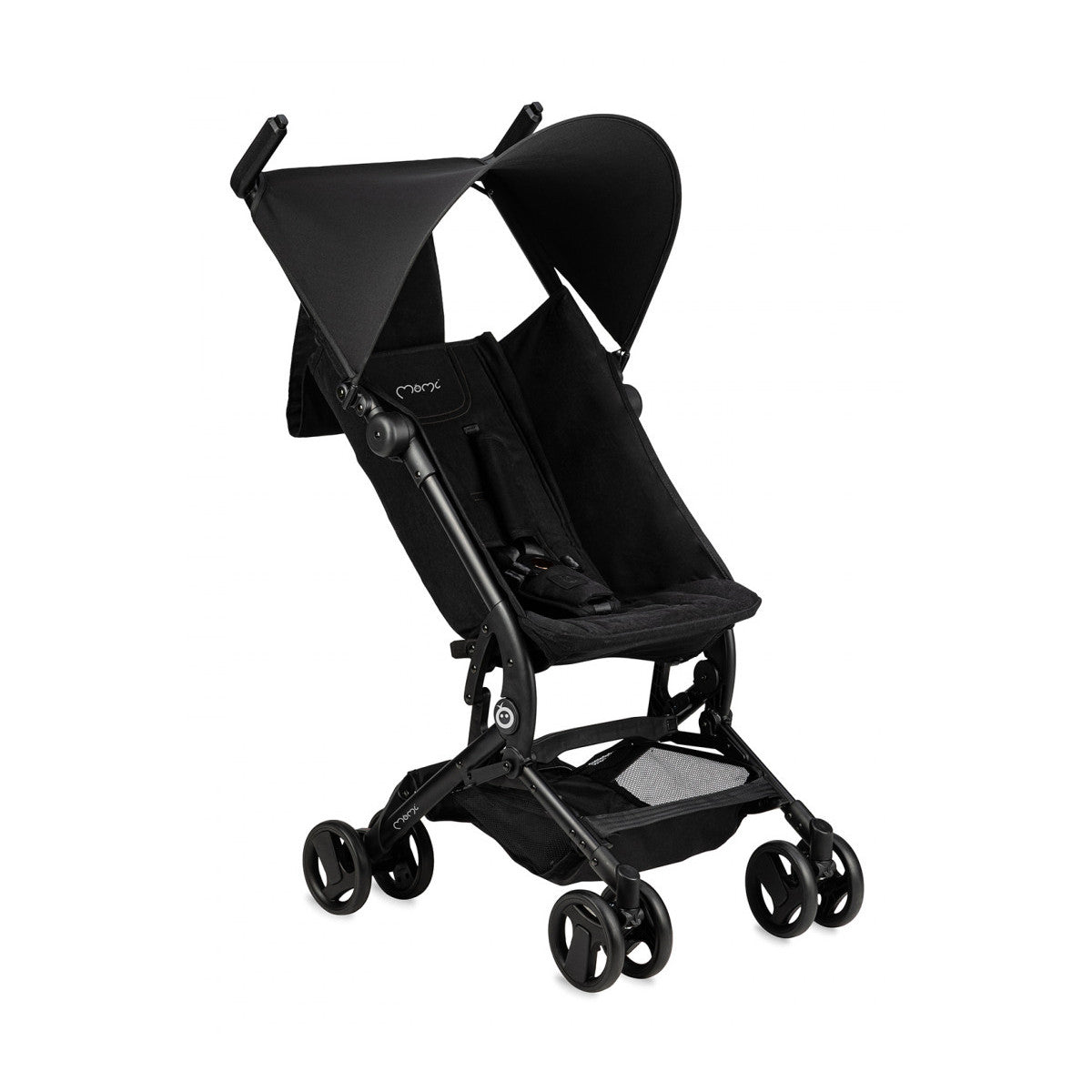MoMi Grace Passeggino con set da viaggio 1 seduta Nero