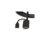 StarTech.com HD2VGAMM3 cavo e adattatore video 0,9 m VGA (D-Sub) HDMI Micro USB Nero