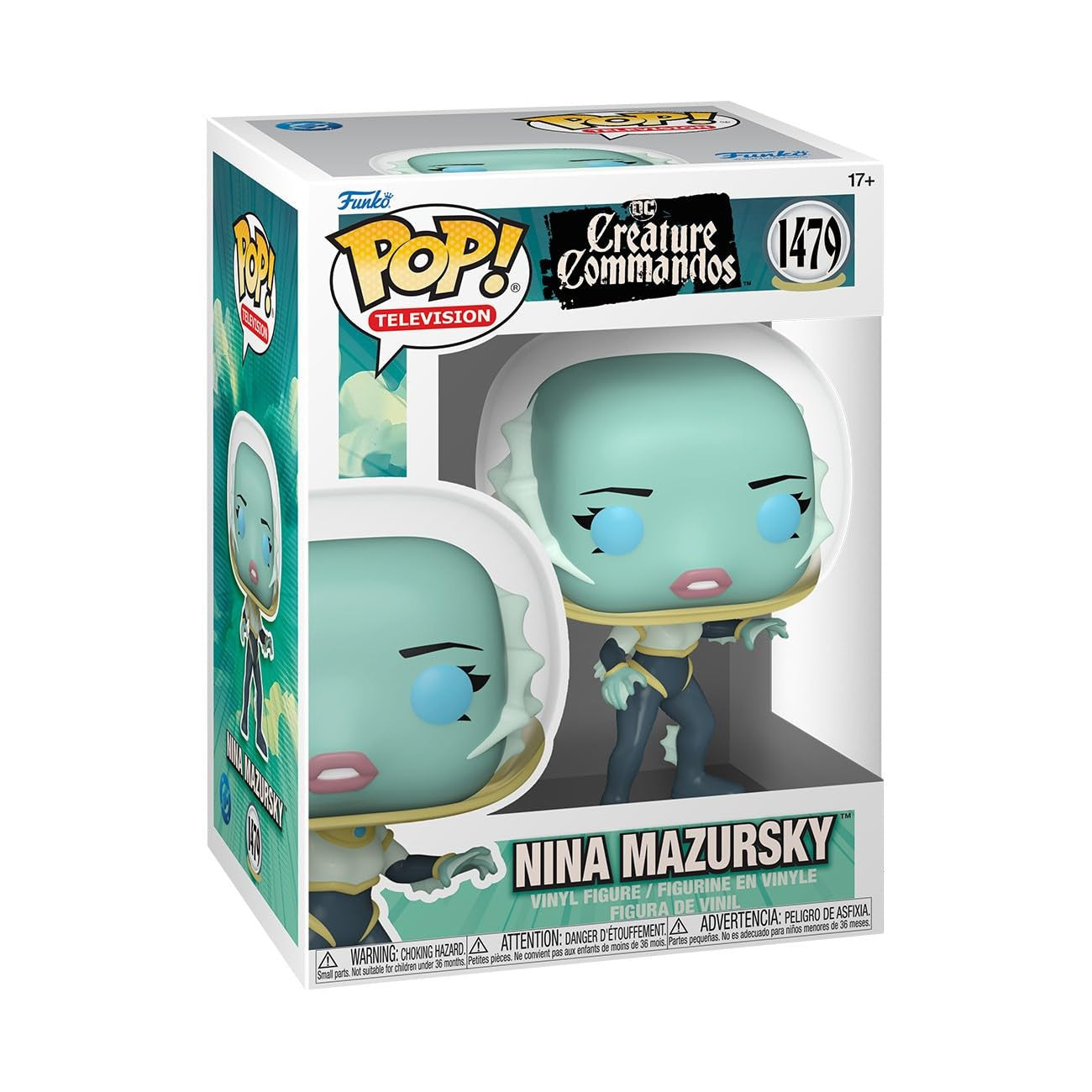 Creature Commandos POP TV Vinyl Figure Dr. Nina Mazursky 9 cm