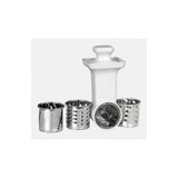 Rgv Duetto Plus Tritacarne Passapomodoro Grattugia 500 W Bianco Acciaio