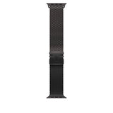 Apple Loop in maglia milanese in titanio nero (49 mm) - Large