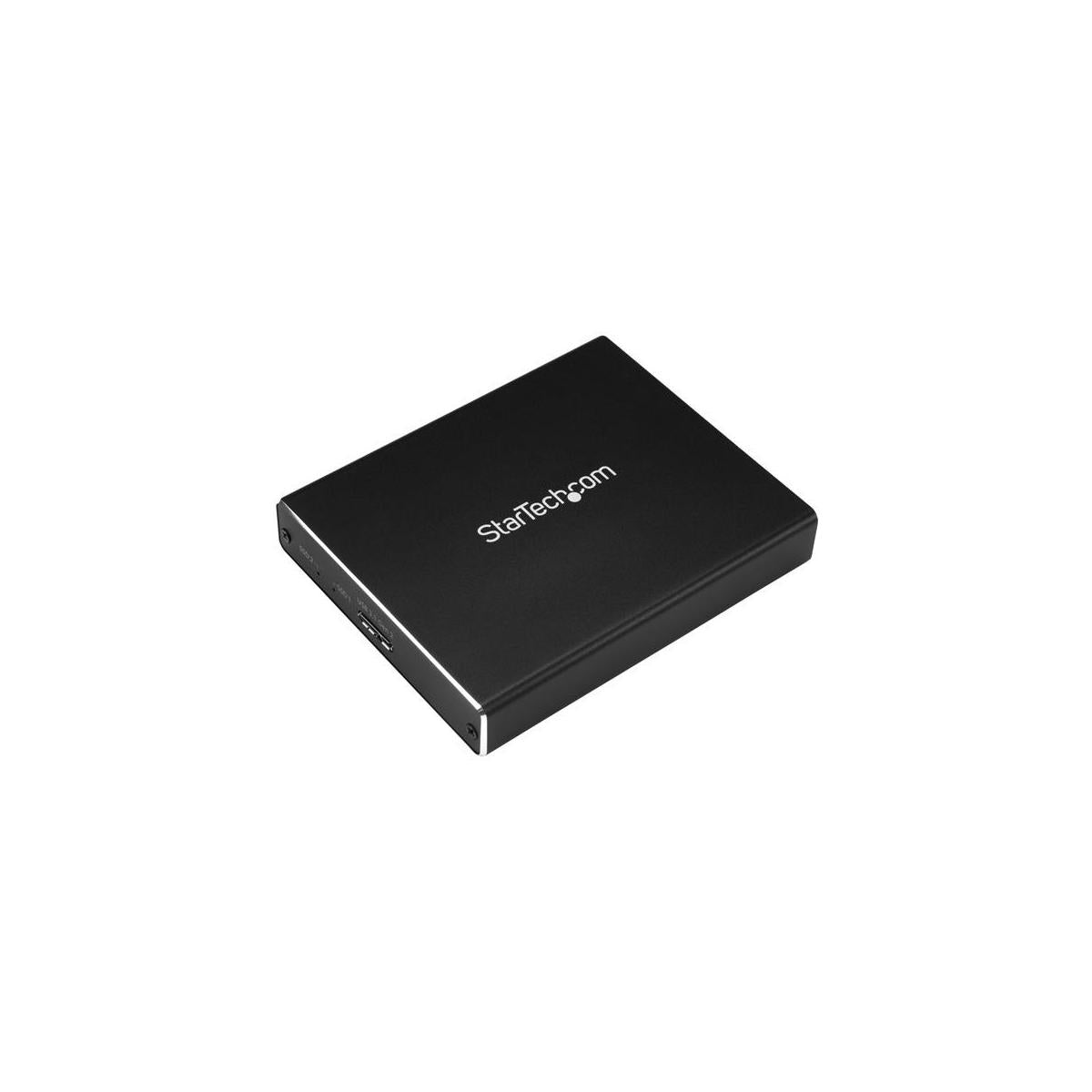 StarTech.com SM22BU31C3R contenitore di unità di archiviazione Box esterno SSD Nero