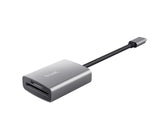 Trust 24136 Lettore di Schede USB 3.2 Type-C Alluminio